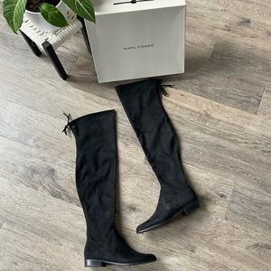New in Box • Over the Knee Boots • Black • Marc Fisher